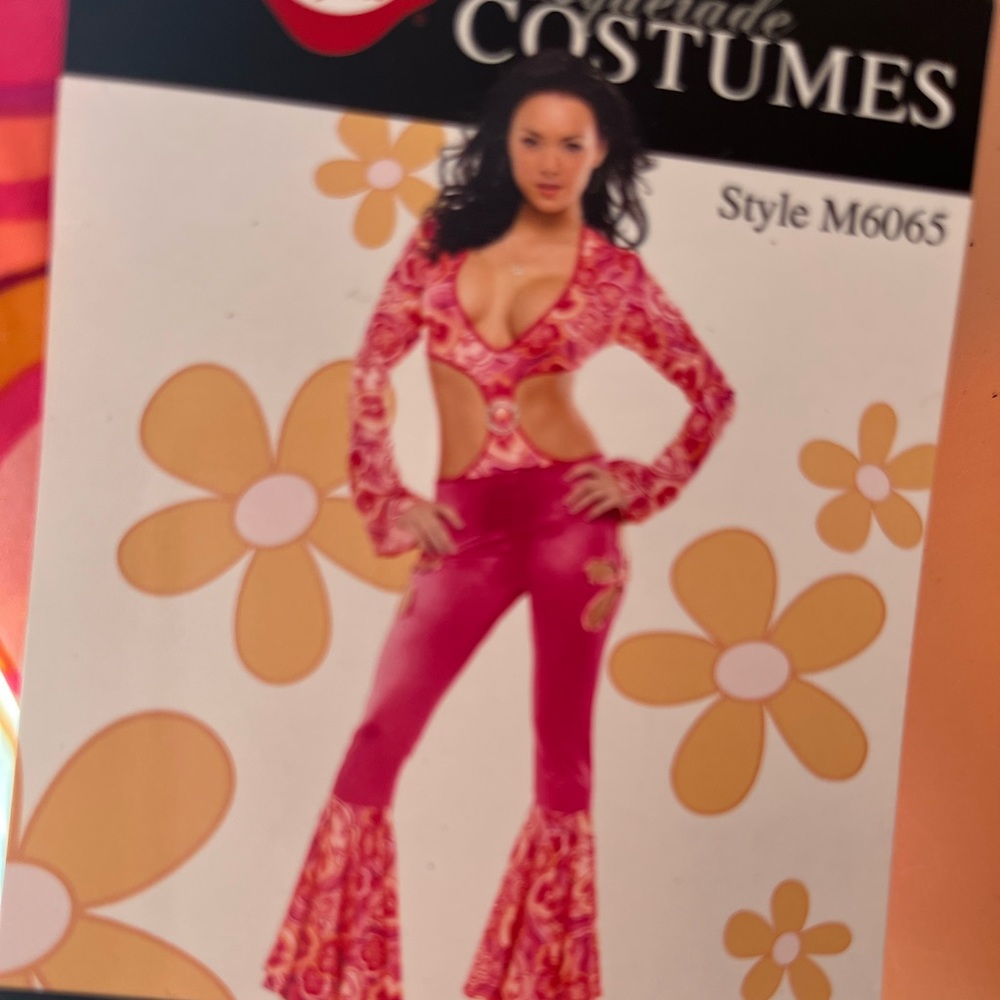 Radically Retro! Adult costume m/l simply far out!!